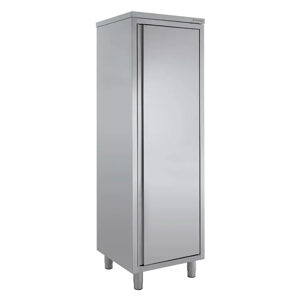 GastroHero Eco 6x6x20 Geschirrschrank Flügeltüren Edelstahl