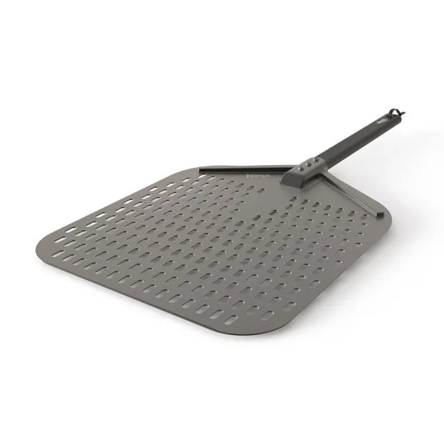 Ninja Woodfire Pizzaschaufel 30 cm schwarz rostfrei perforiert