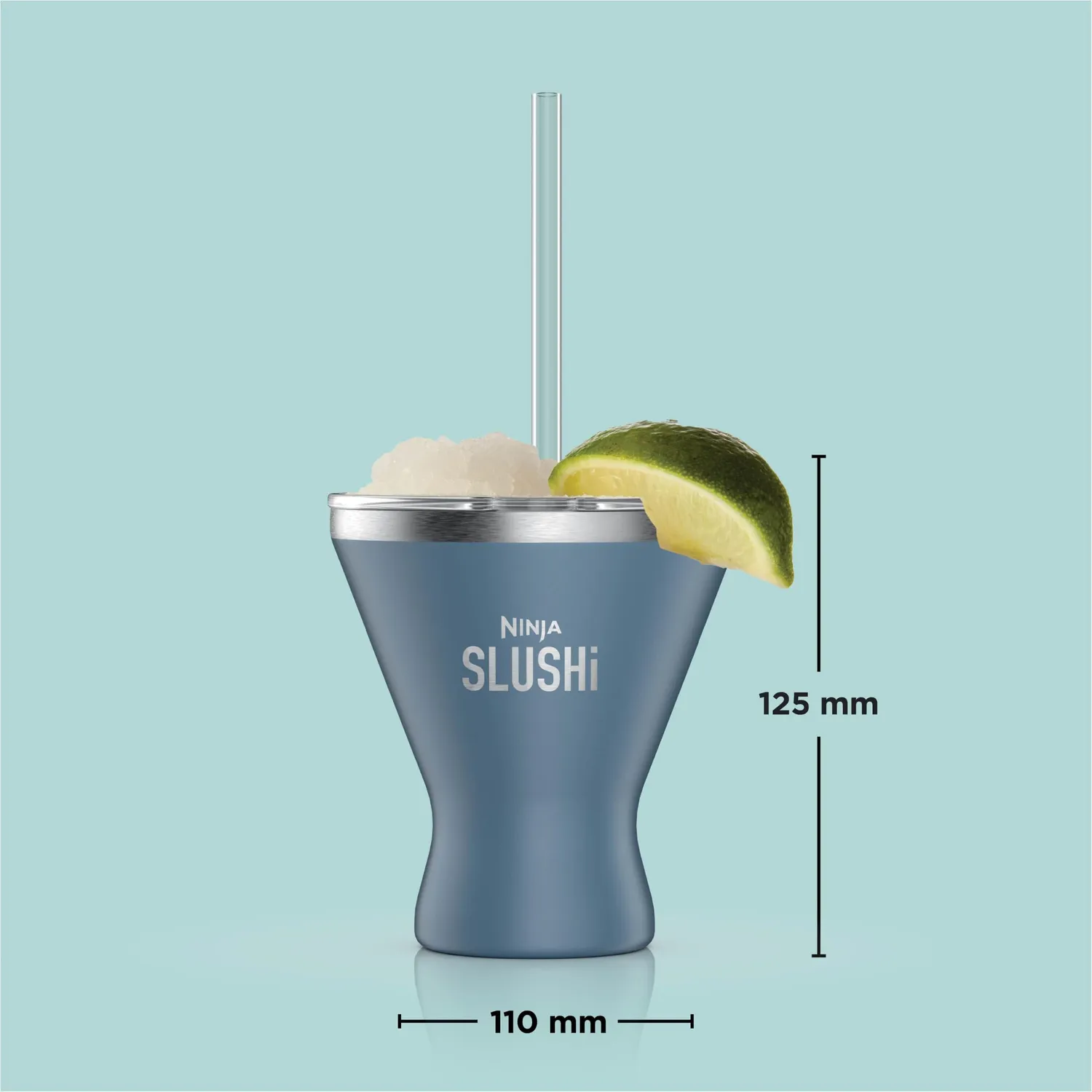 Ninja SLUSHi Cocktailbecher 2er 295 ml Mint-Blau