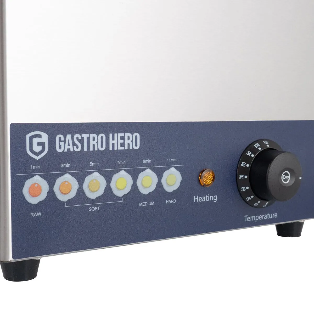 GastroHero ECO Eierkocher 6 Eier 2,2 kW Edelstahl