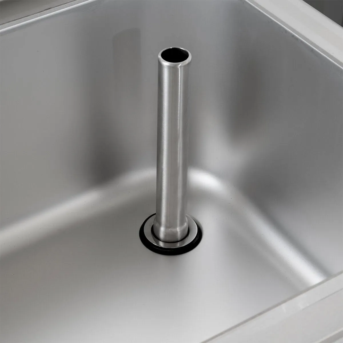 GastroHero ECO Spültisch 100x60 Becken links Edelstahl