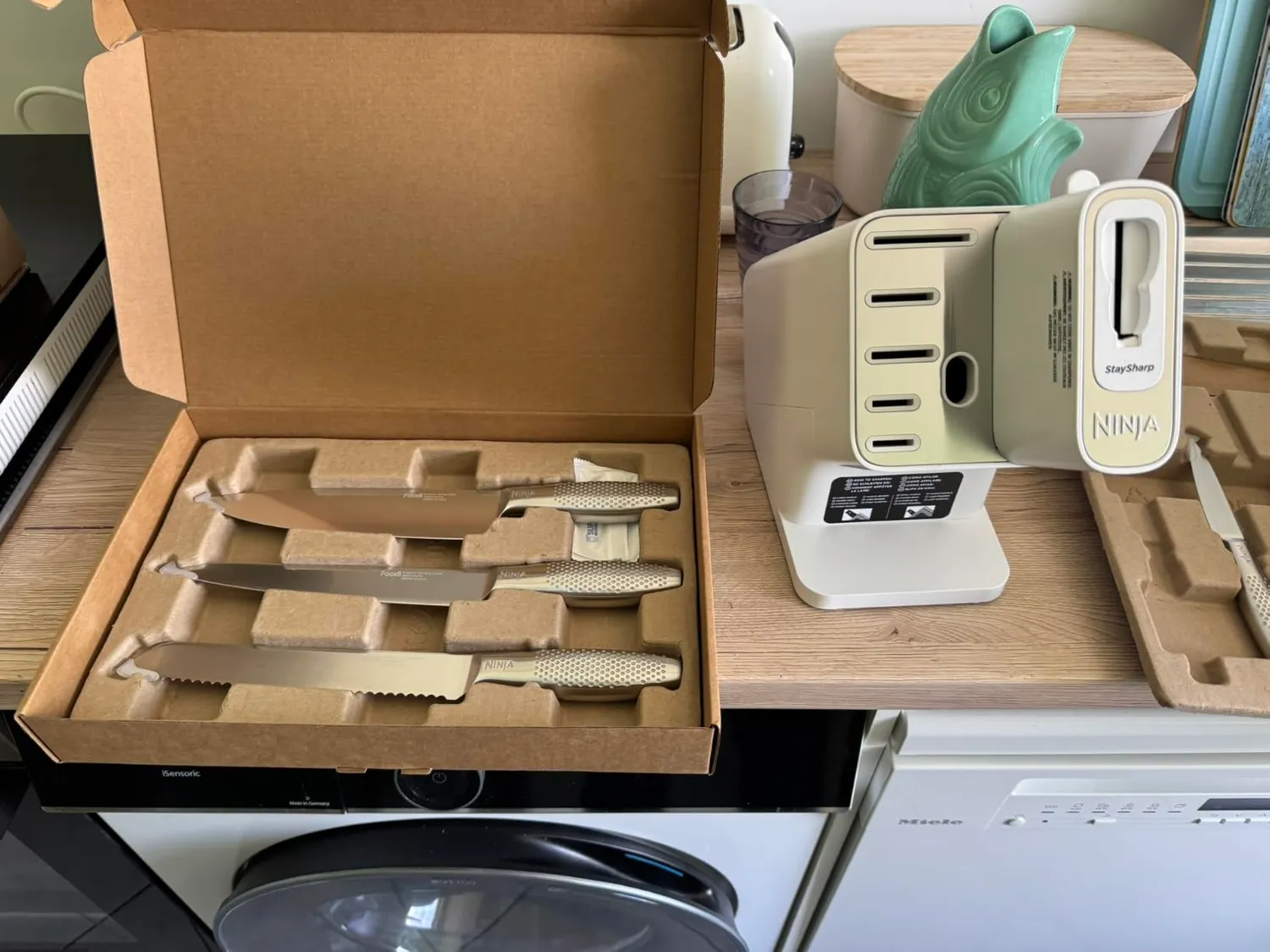 Ninja StaySharp Messerset 6-teilig Holzkohle rostfrei