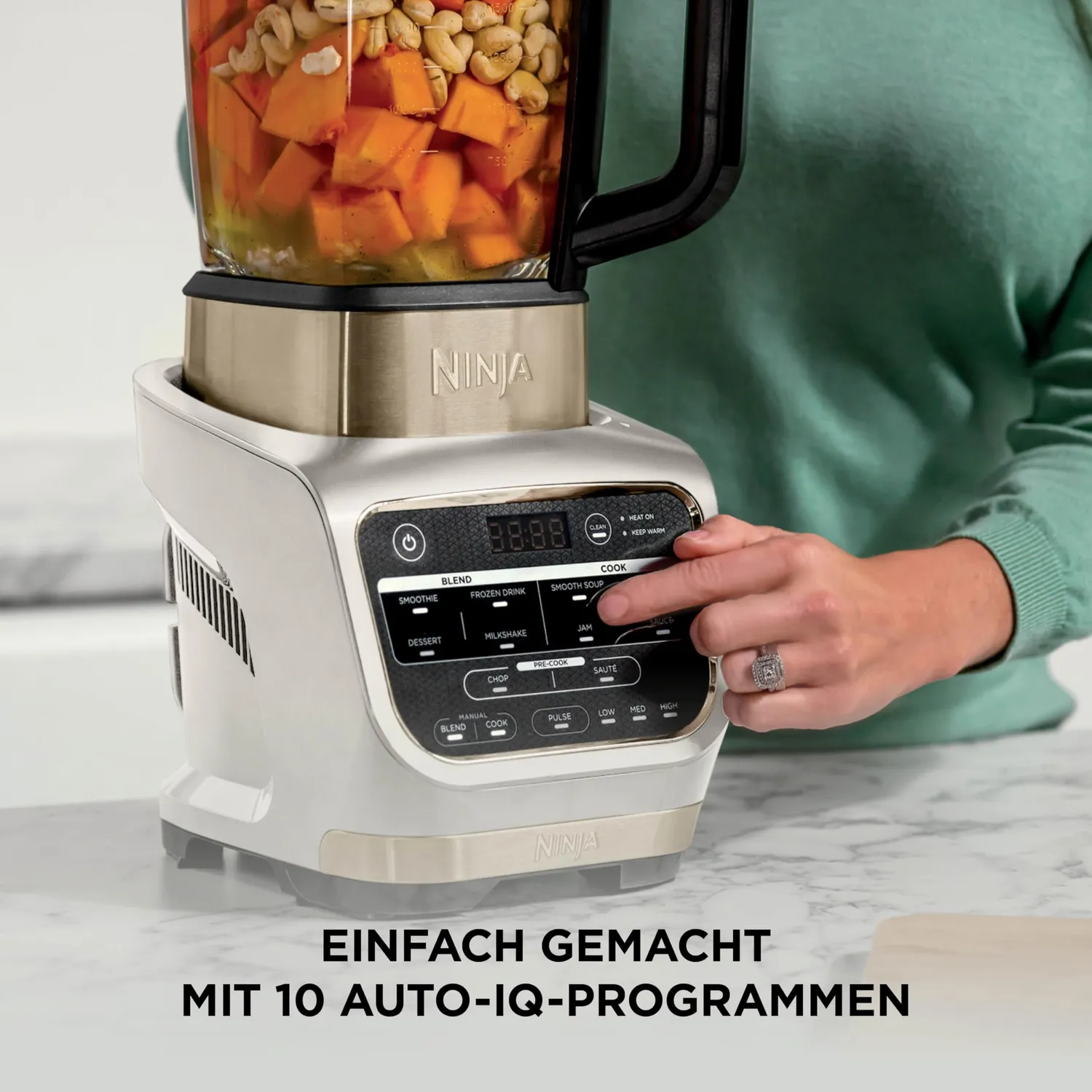 Ninja Foodi HB150EUSTGD Suppenbereiter 1,7L Stone 1000W