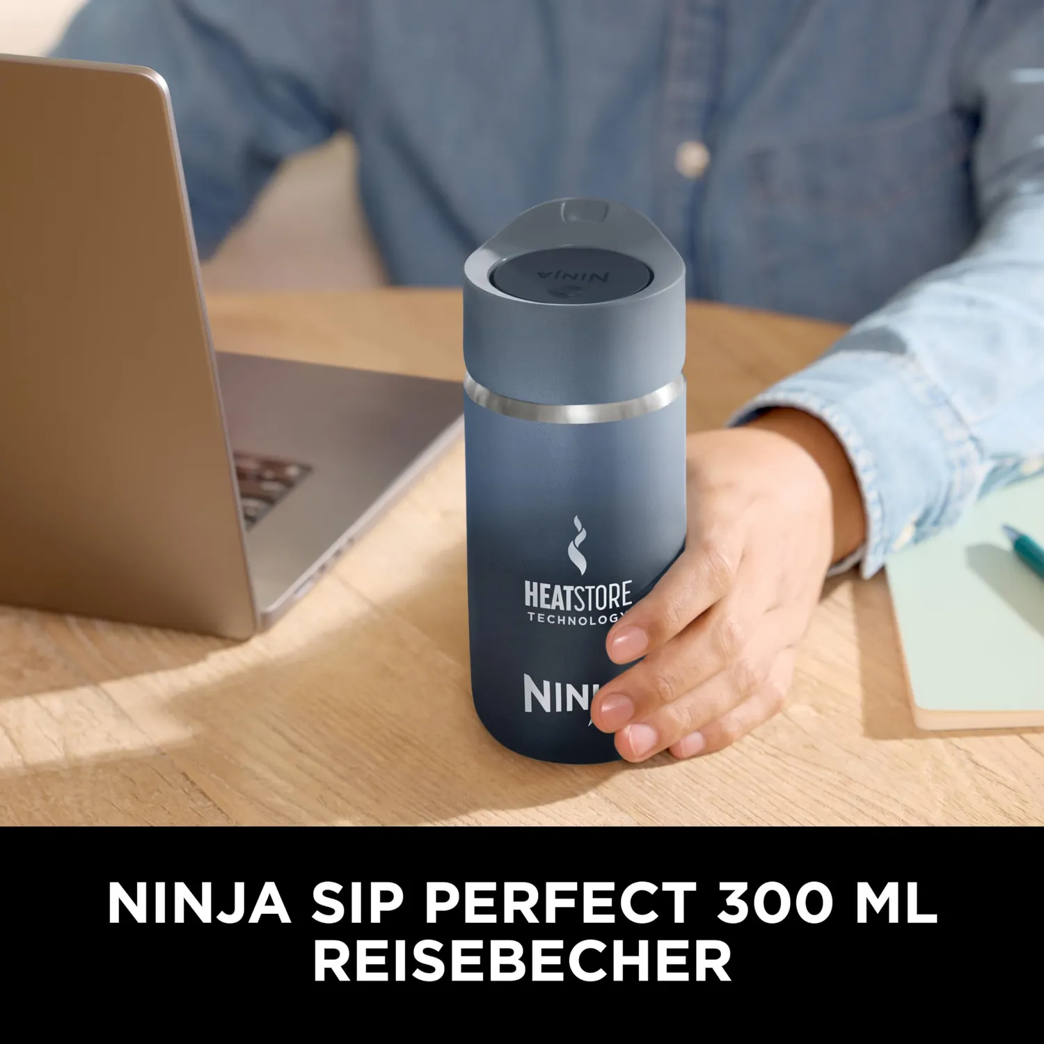 Ninja Sip Perfect DW1203 Trinkflasche 300 ml isoliert