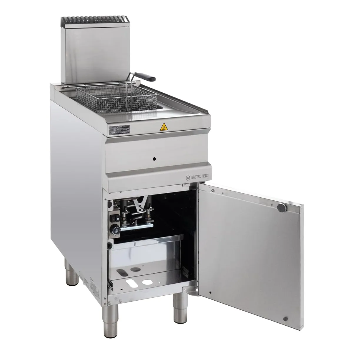 GastroHero Serie 77-40/70 Gas-Fritteuse 14 Liter