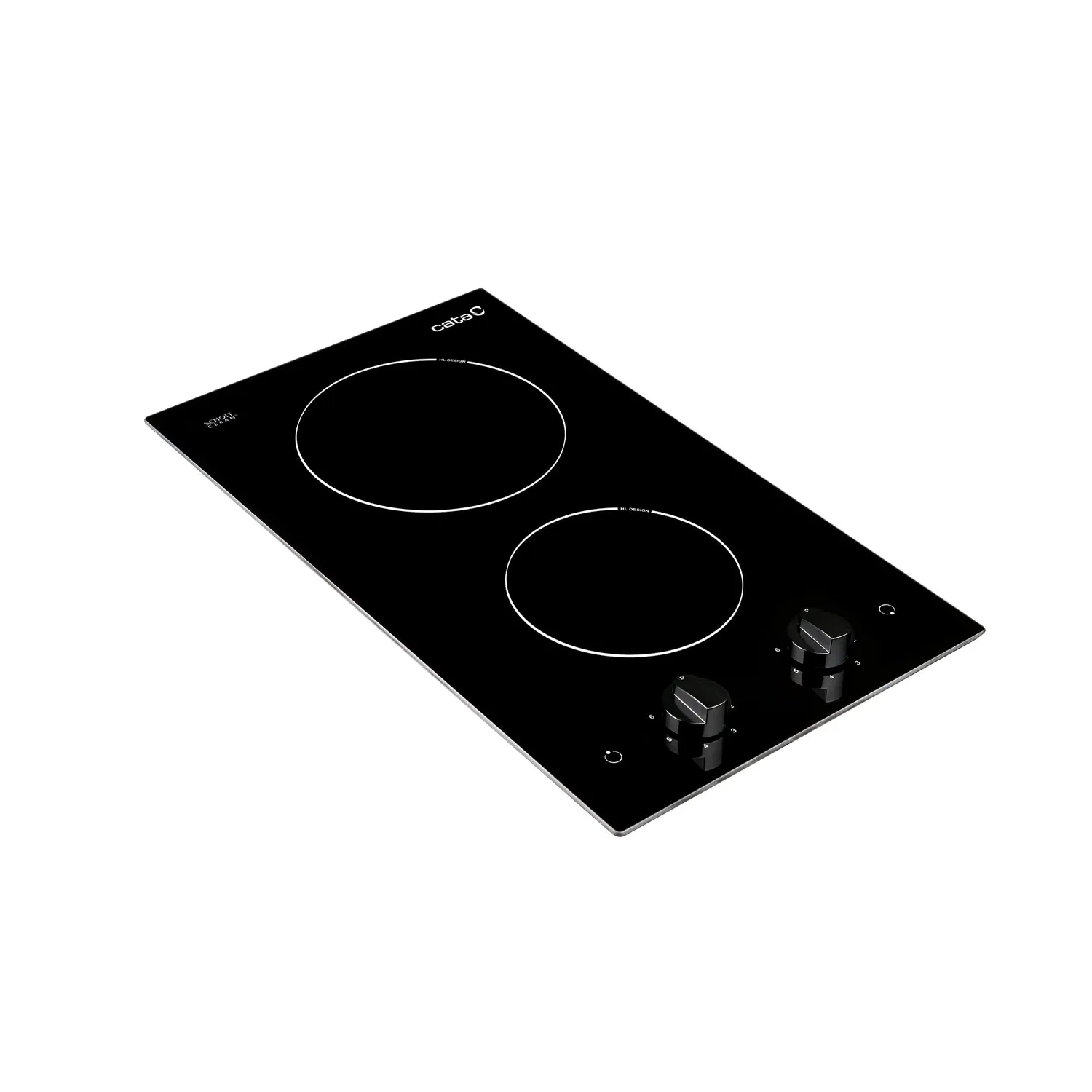 Cata VI 302 Glaskeramik-Kochfeld 30 cm 2 Zonen
