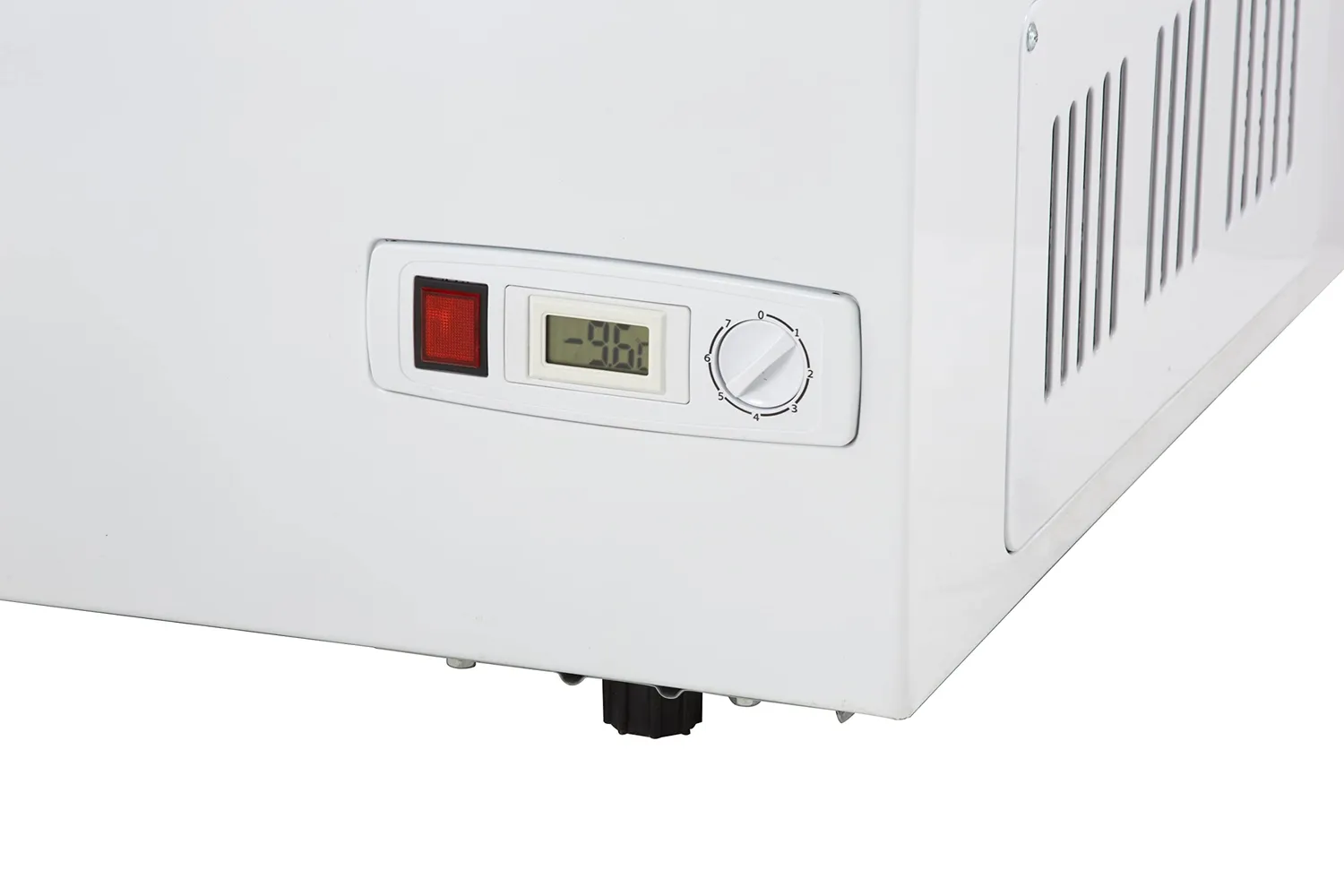 GastroHero ECO 197 Tiefkühltruhe 195 Liter Glasschiebedeckel