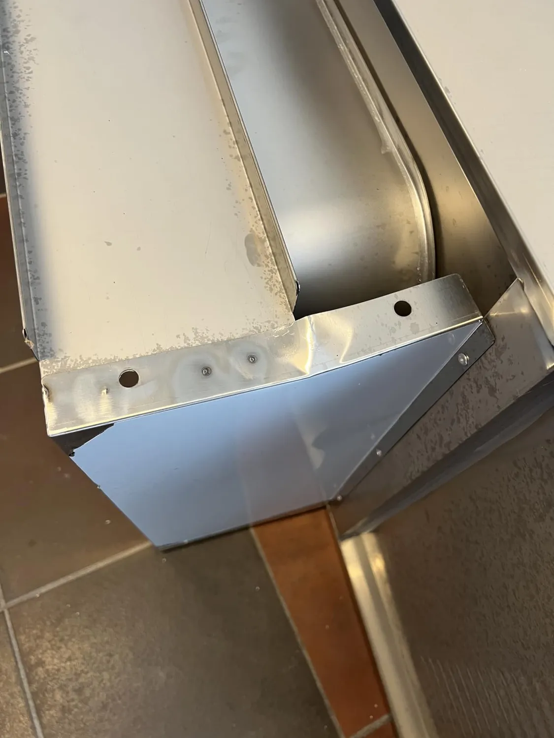 GastroHero SPZT Spülzentrum 160x70 2 Becken rechts