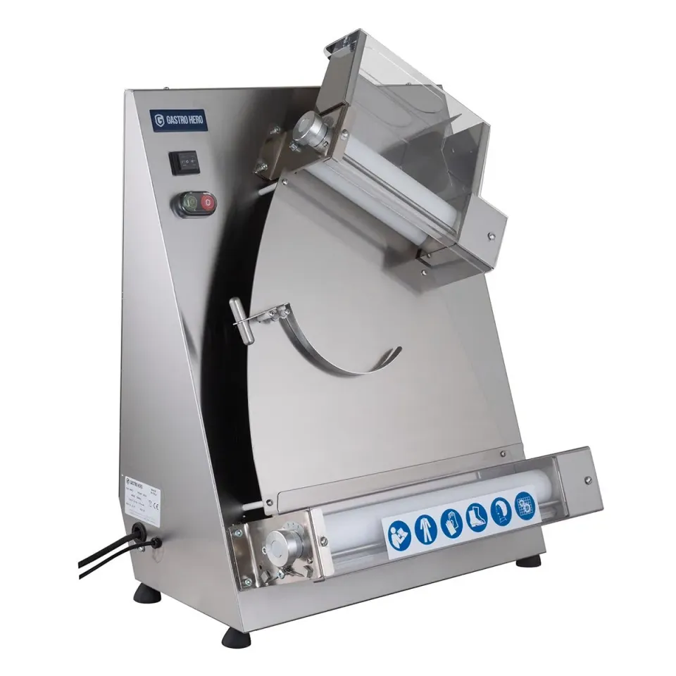 GastroHero PROFI 42 Teigausrollmaschine 40 cm Fußpedal