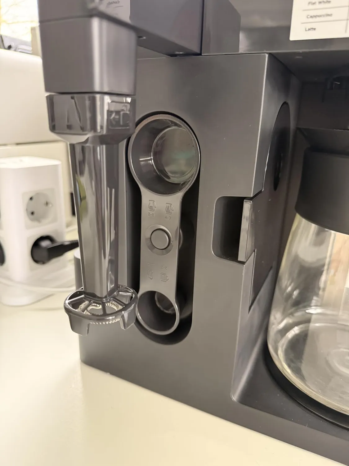 Ninja Prestige 2-in-1 Kaffeemaschine Grau-Metall 1,8 l Milchaufschäumer