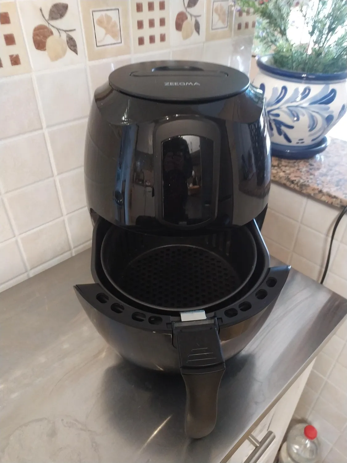 Zeegma Knapper Heißluftfritteuse 3,2 L Schwarz 1400 W