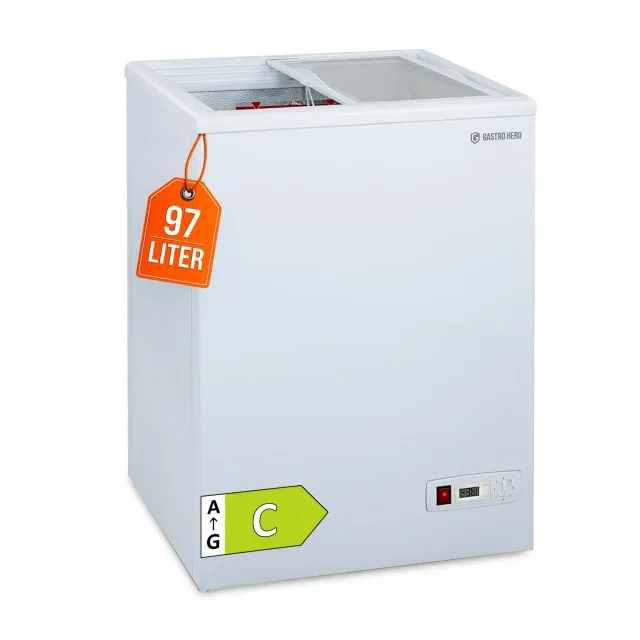 GastroHero ECO 100 Gefriertruhe 97L -18 bis -22°C