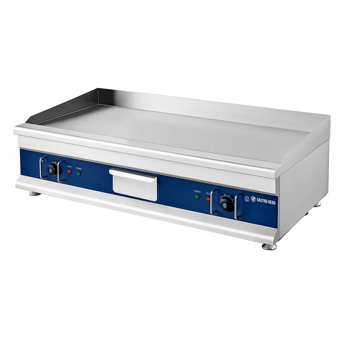 GastroHero GPE1000F Grillplatte Elektro glatt 6kW 100cm
