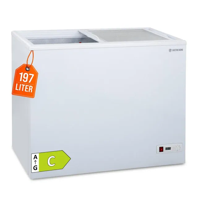 GastroHero ECO 200 Gefriertruhe 197L -18 bis -22°C
