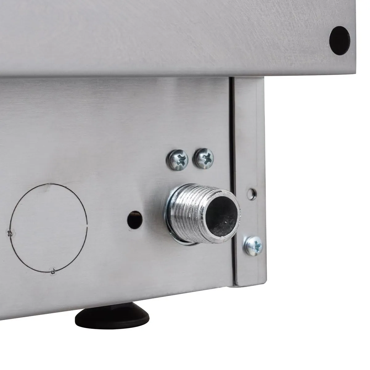 GastroHero MG106-03-003 Gas-Grillplatte 100x60 cm glatt