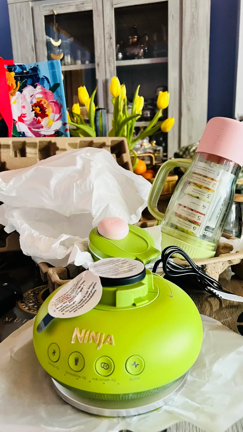 Ninja BlendBoss Mixer Pink Peppercorn 1100 W mit Reisebecher