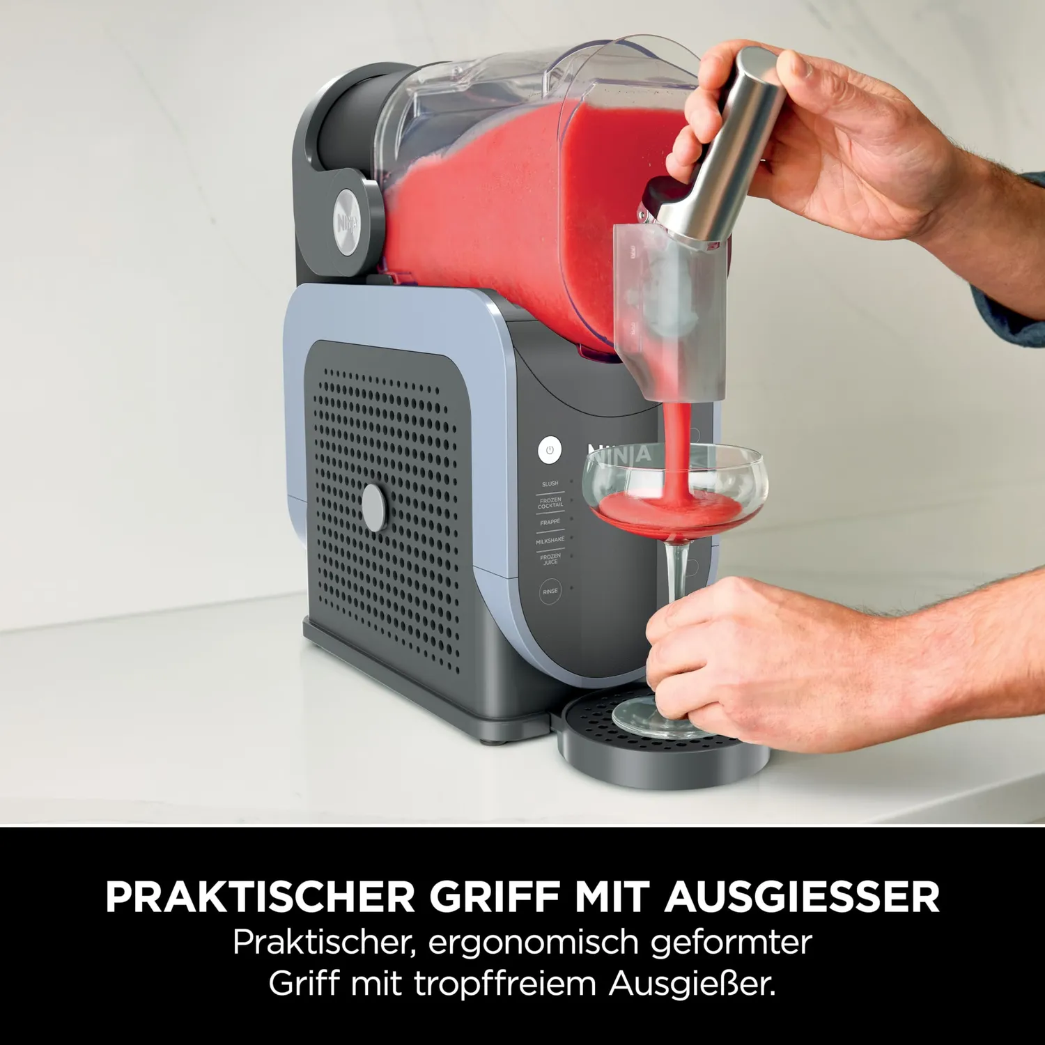Ninja SLUSHi FS301EUPK Slush-Eismaschine 1,9L Rosa 5 Programme