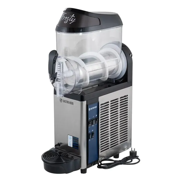 GastroHero Slush-Eismaschine 1x12 Liter 0,5 kW Schwarz