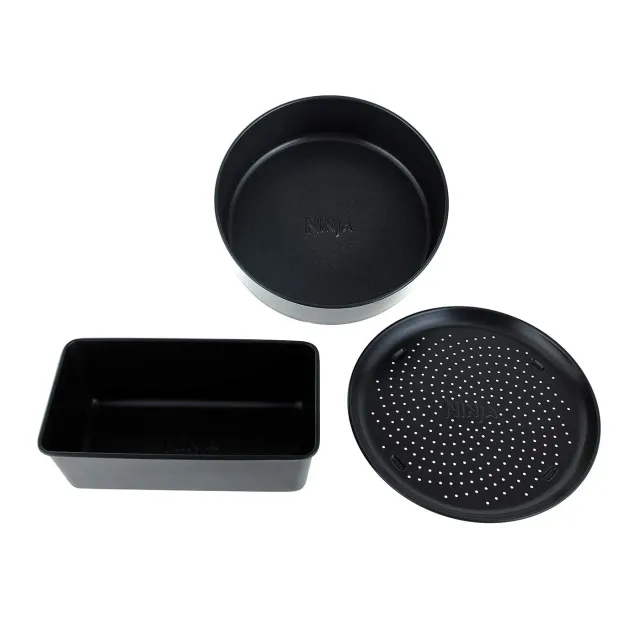 Ninja Foodi 4380J300EUUK Backformen-Set 3-teilig Large antihaft