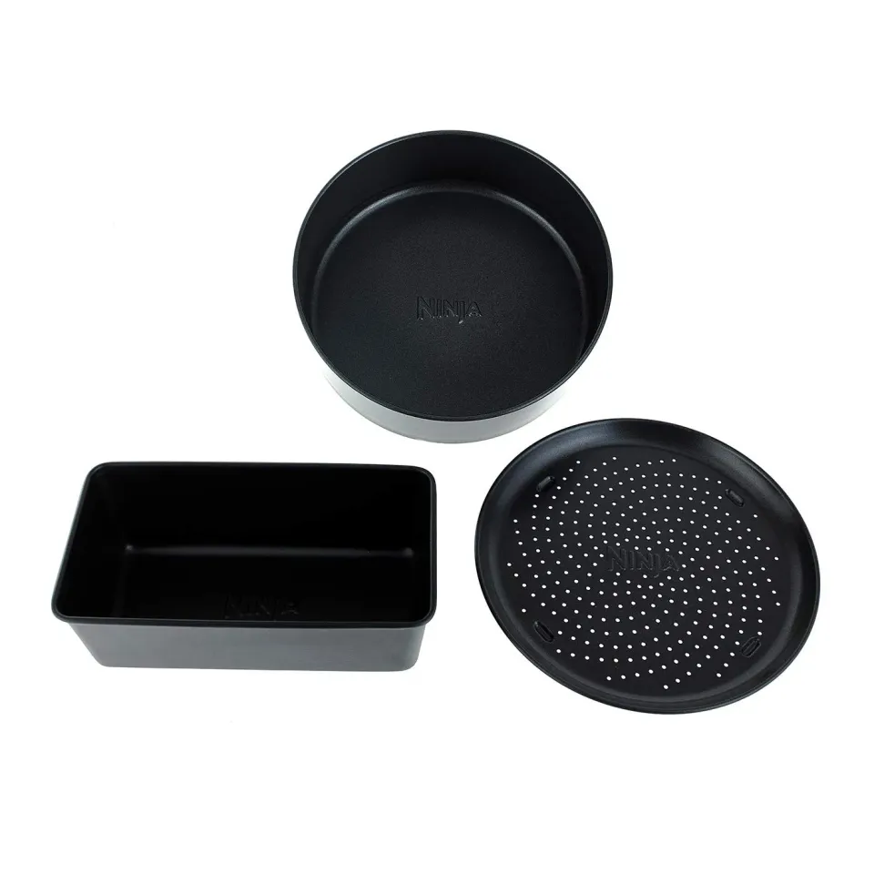 Ninja Foodi 4380J300EUUK Backformen-Set 3-teilig Large antihaft
