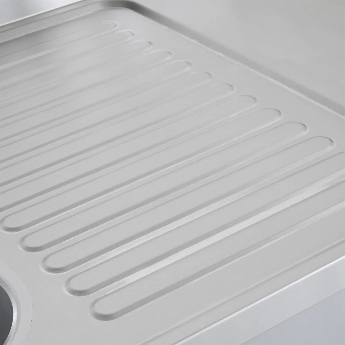 GastroHero ECO Spültisch 200x70 cm 2 Becken links