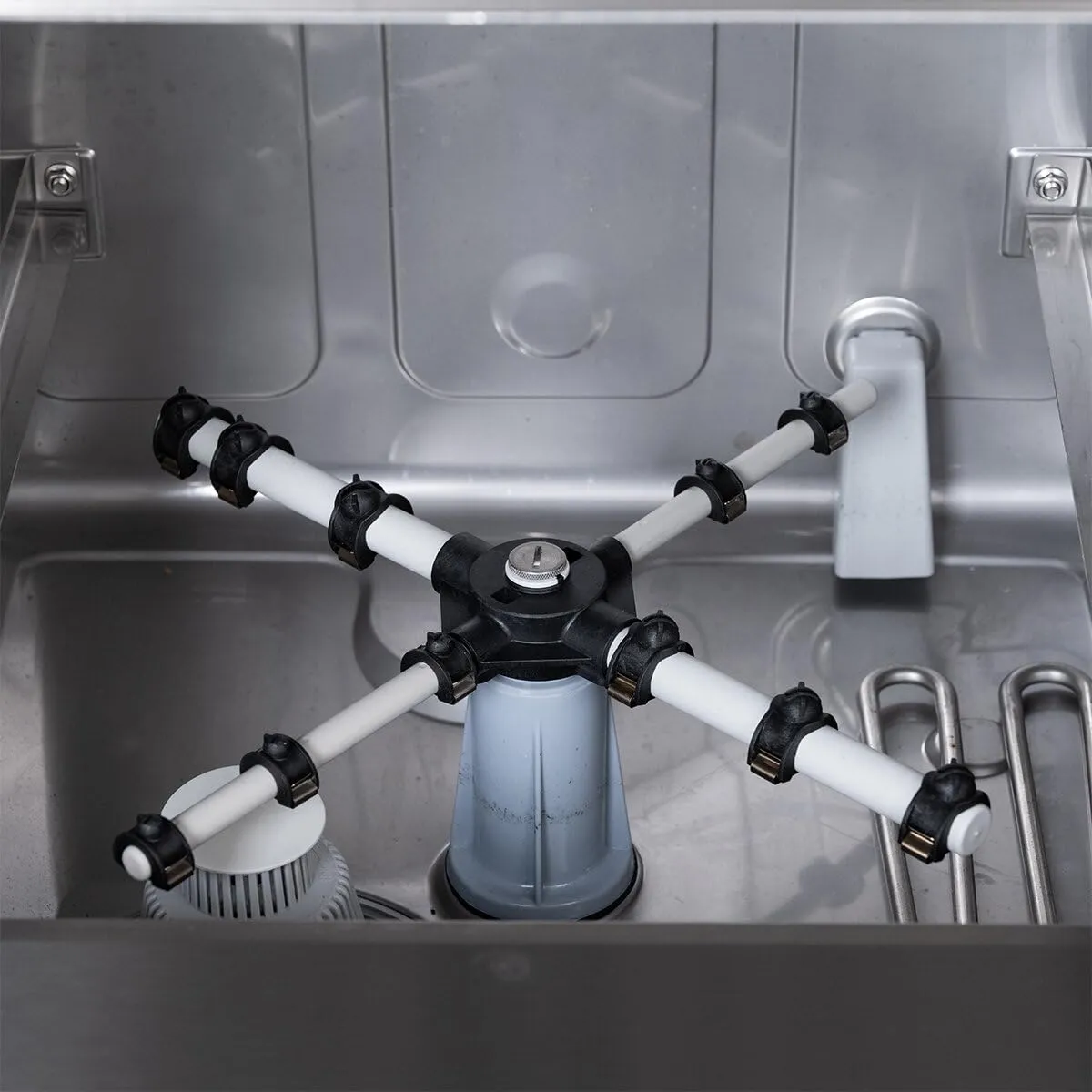 GastroHero PROFI-GLSM40SL Gläserspülmaschine 40x40 230V Edelstahl