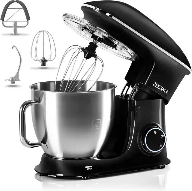 Zeegma Planeet Chef Küchenmaschine 6,5 L schwarz 1500 W