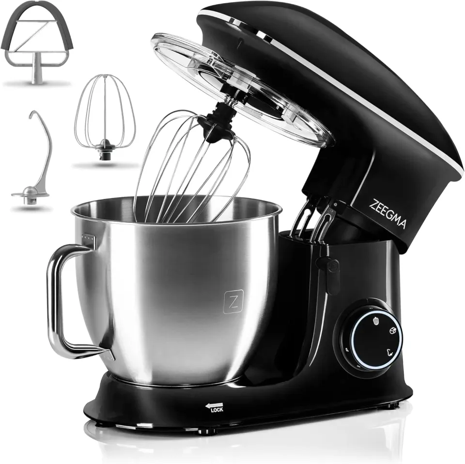 Zeegma Planeet Chef Küchenmaschine 6,5 L schwarz 1500 W