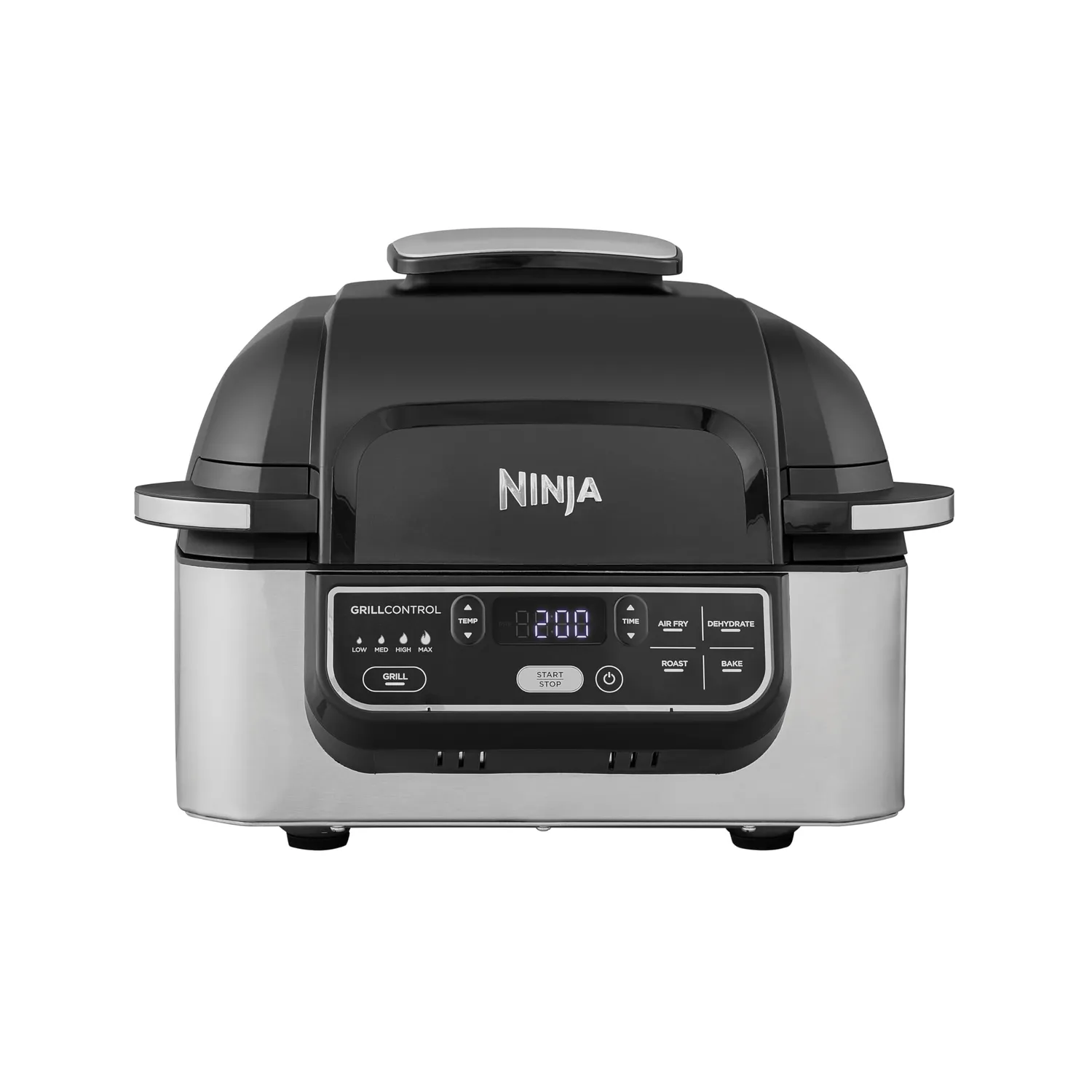 Ninja Foodi MAX PRO Grill Air Fryer 3,8L Silber-Schwarz