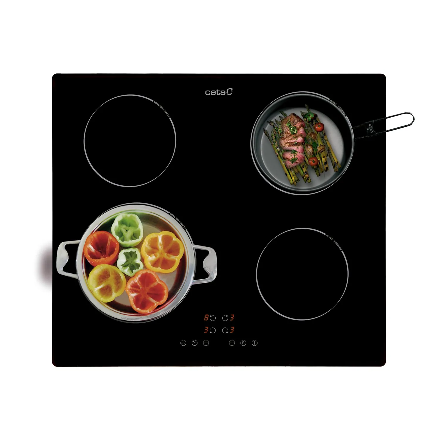 CATA IB IB 6304 BK Induktionskochfeld 60 cm schwarz