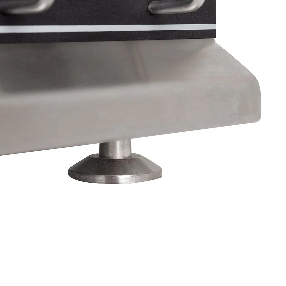 GastroHero Eco Grillplatte 596x398 halb glatt gerillt