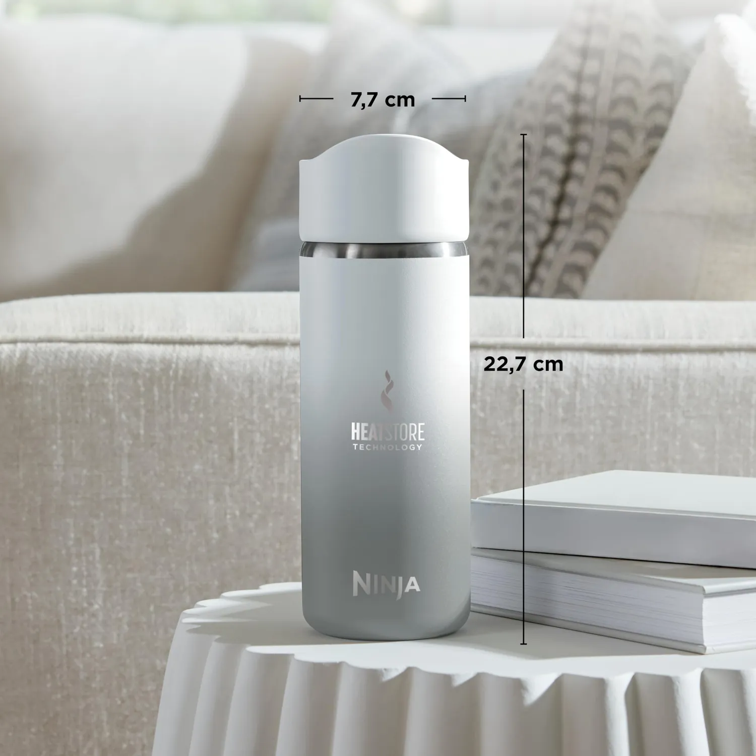 Ninja Sip Perfect Trinkflasche 400 ml Weiß DW1603