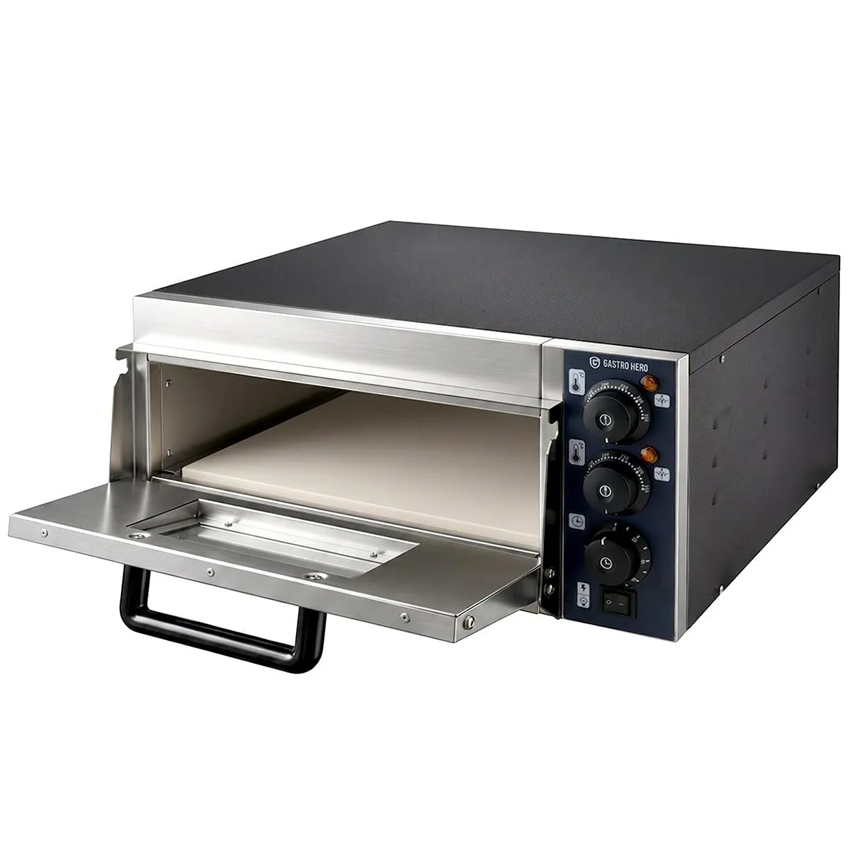 GastroHero Basic 35 Pizzaofen 35 cm 350 °C 2 kW