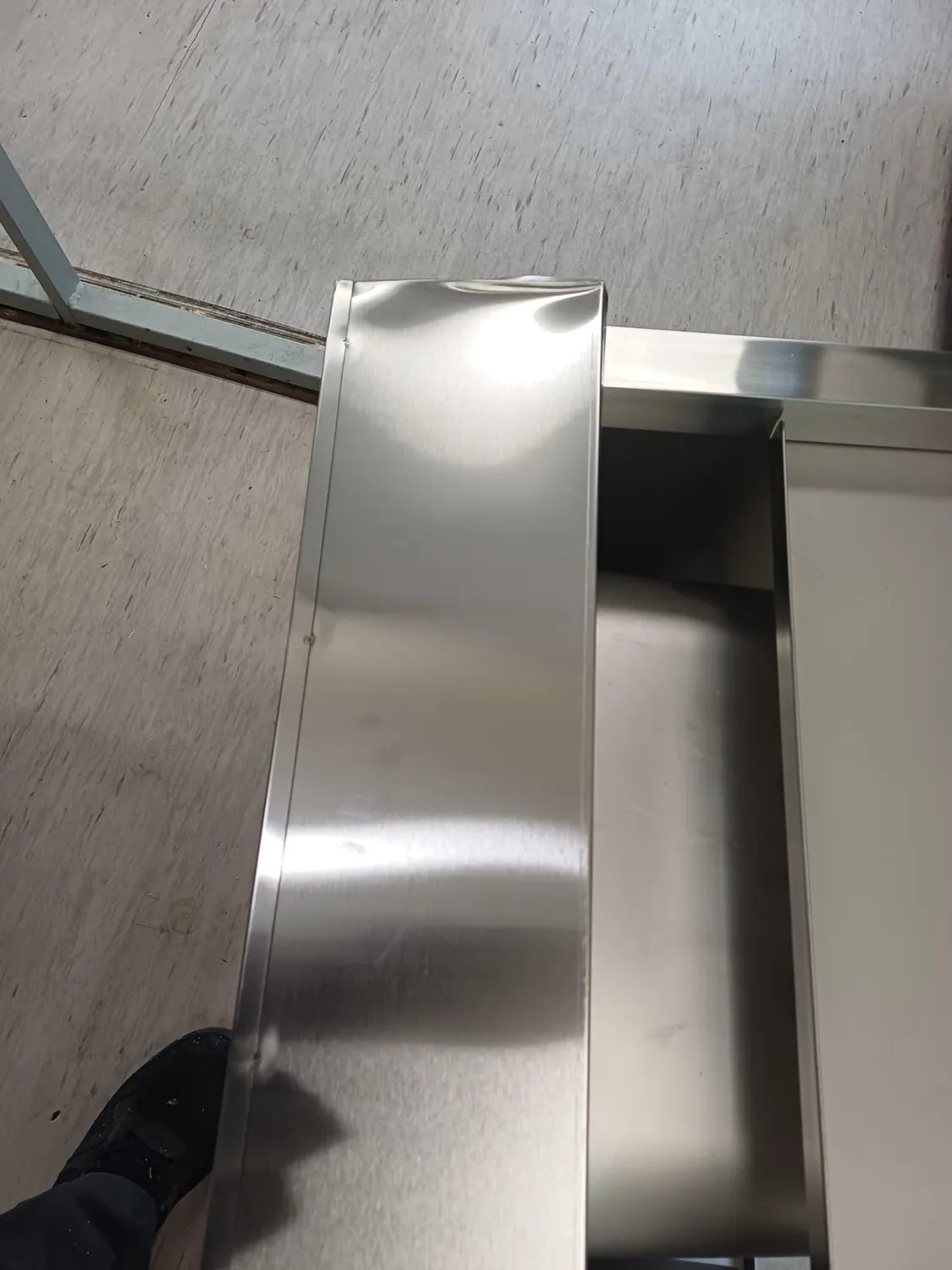 GastroHero SPZT Spülzentrum 160x70 2 Becken rechts