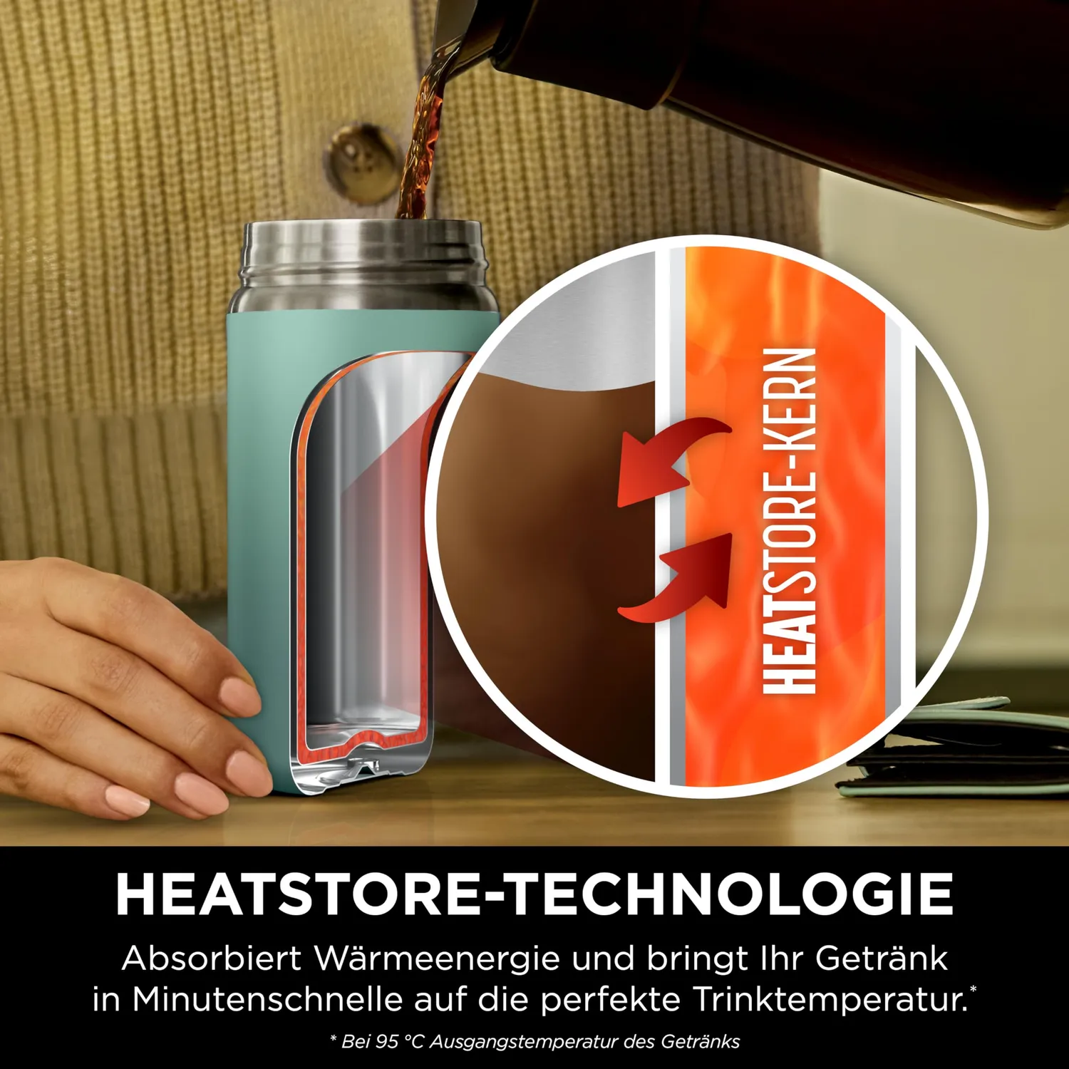 Ninja Sip Perfect DW1203EUUKGN Thermosflasche 300 ml Grün