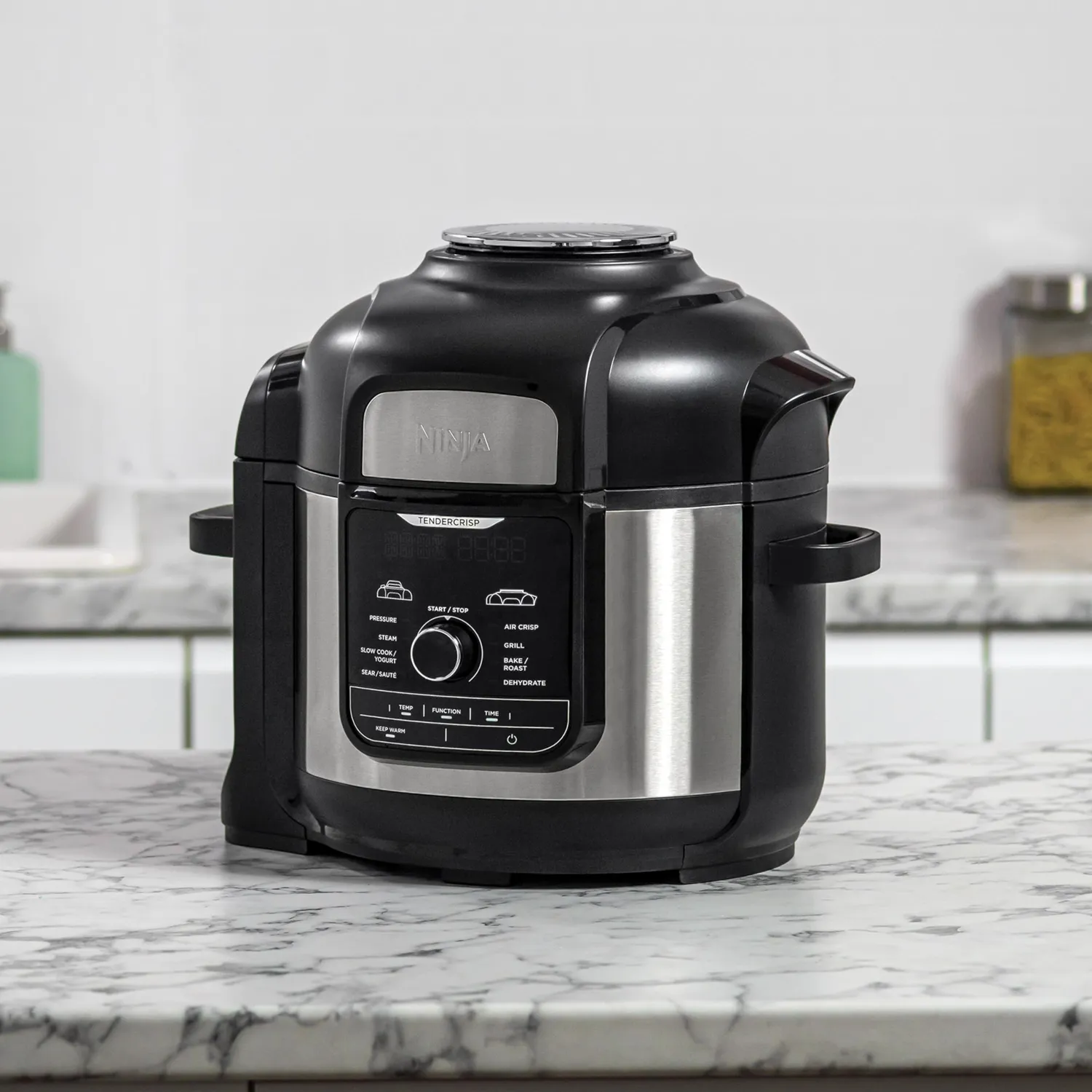 Ninja Foodi MAX 9-in-1 Multikocher 7,5 L schwarz Edelstahl