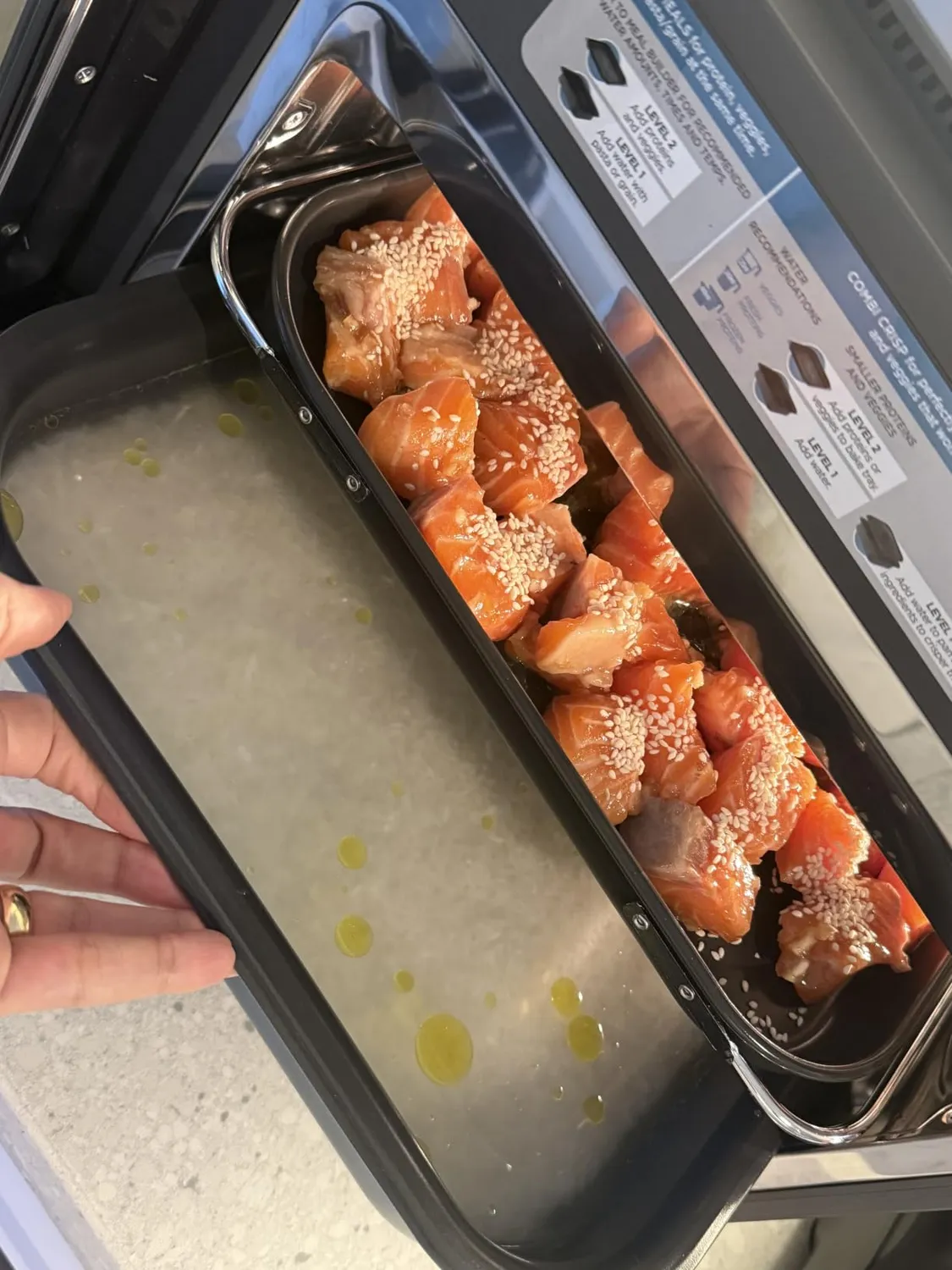 Ninja Combi Multikocher 12-in-1 grau Heißluftfritteuse